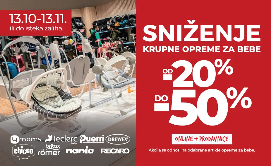 Sniženje krupne opreme