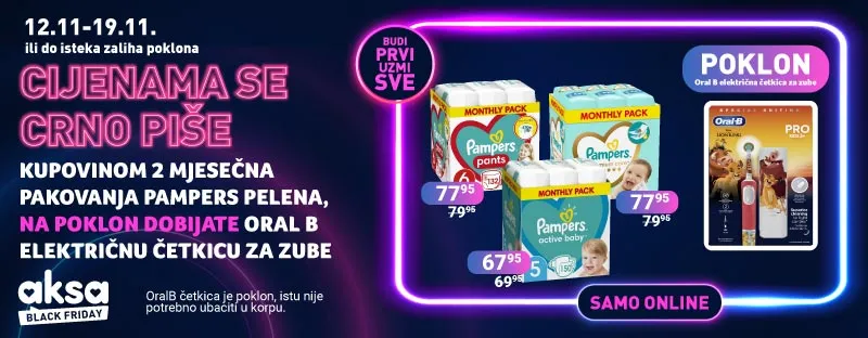Pampers i Oral B