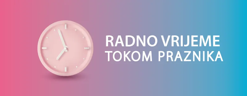 Radno vrijeme - Uskrs 2025