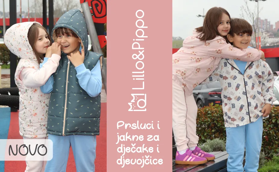 Lillo&Pippo prsluci i jakne 