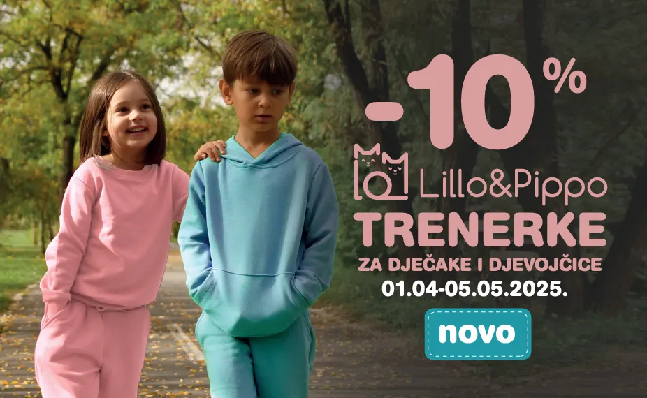 Lillo&Pippo dječije trenerke
