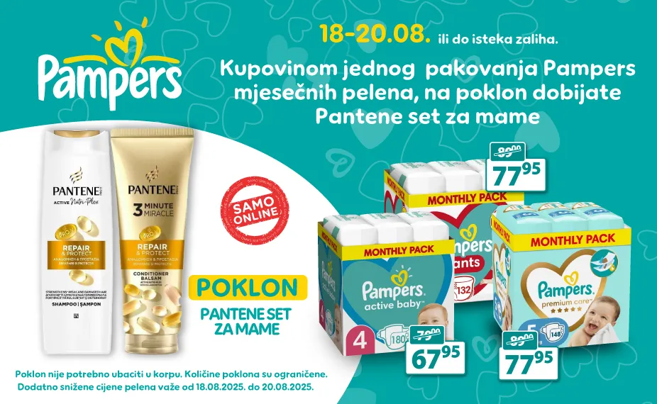 Pampers i Pantene