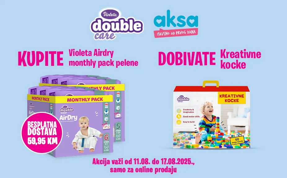 Violeta + kocke