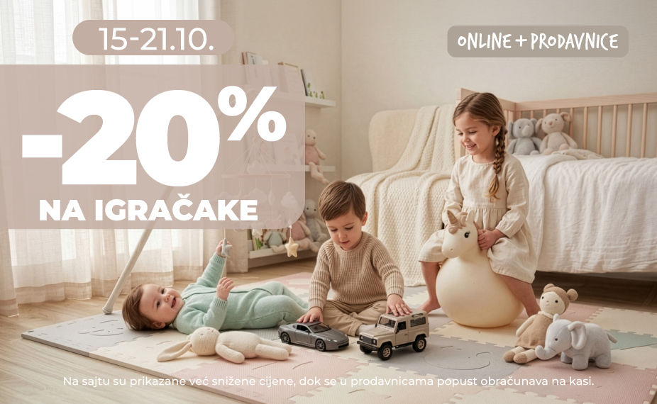 Igračke 20%