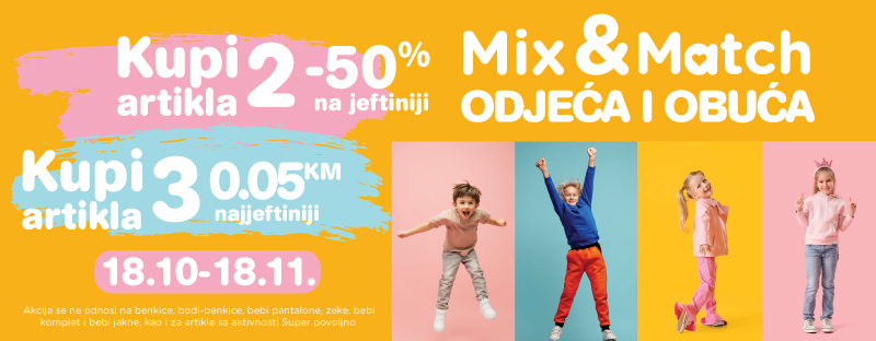 MnM odjeća/obuća