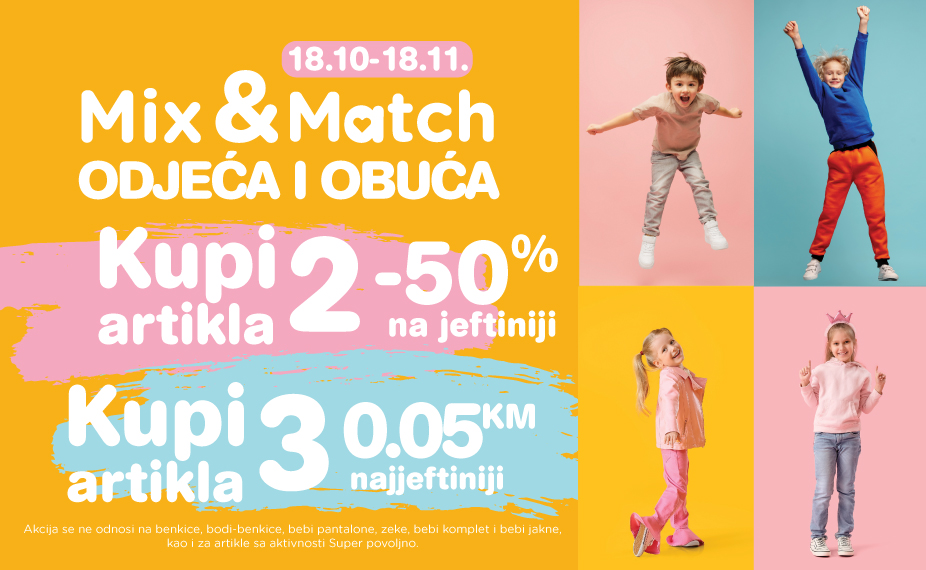 MnM odjeća/obuća