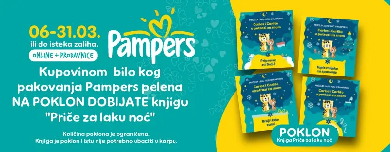 Pampers + knjiga