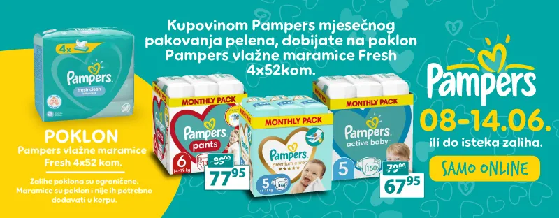 Pampers i maramice
