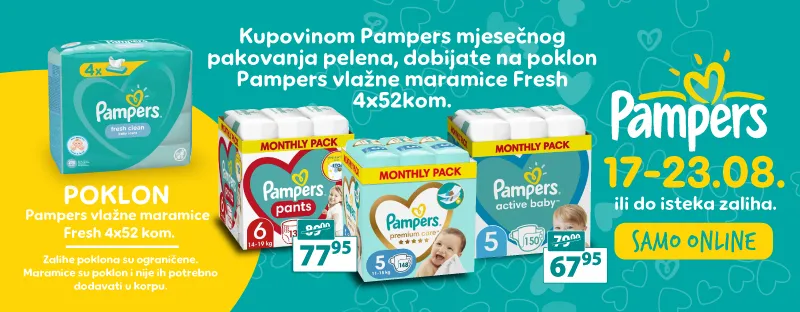 Pampers + maramice