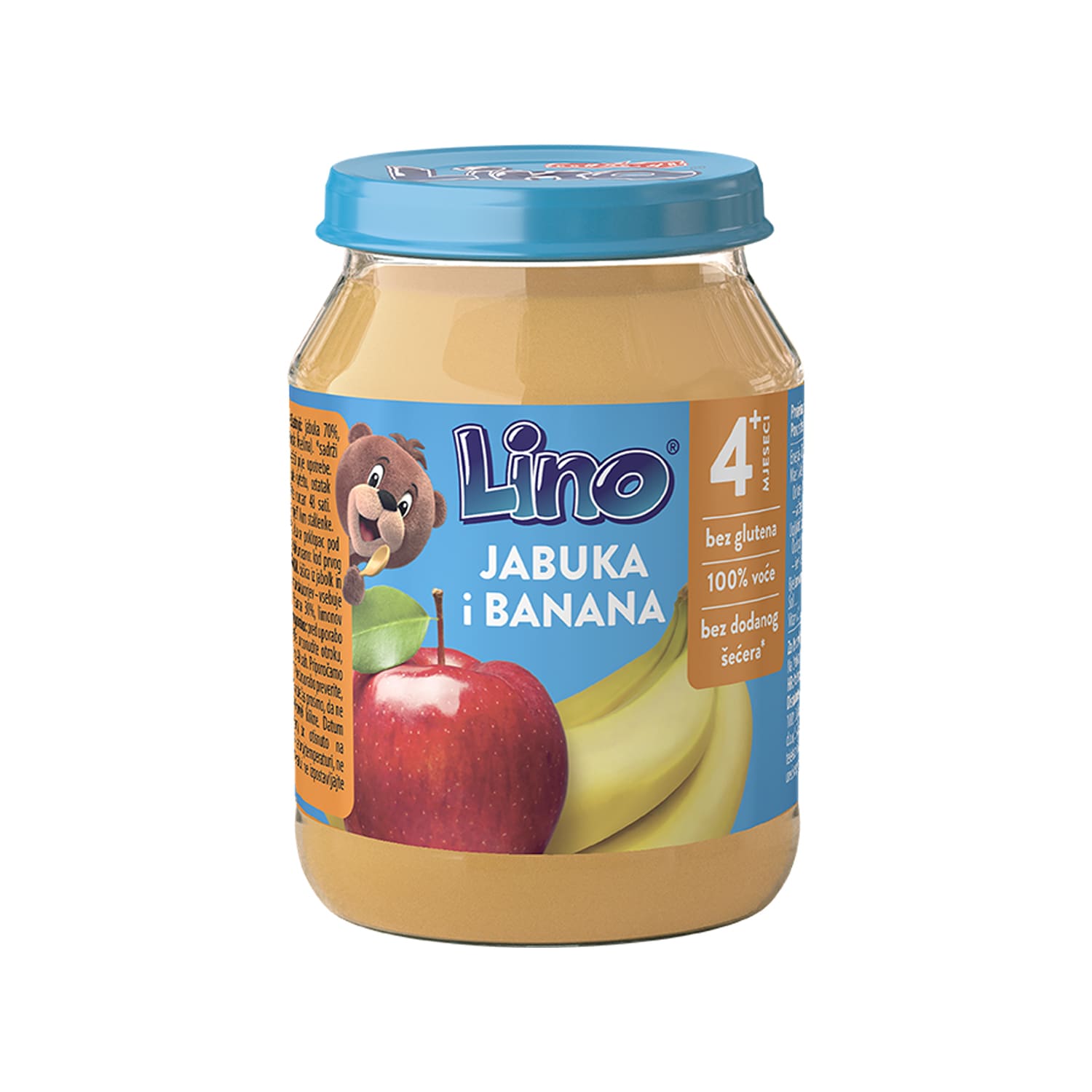Lino kašica jabuka i banana 190g 
