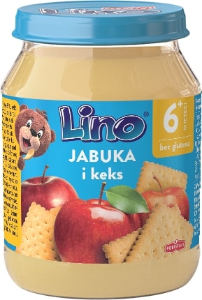 Lino kašica jabuka i keks 190g 