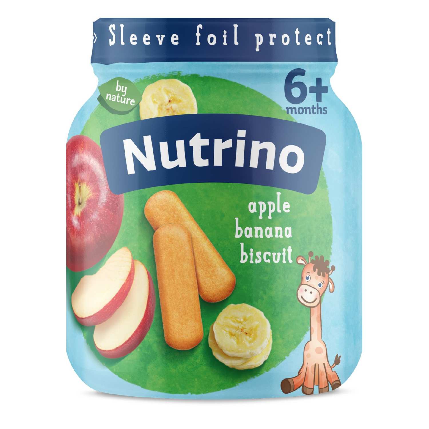 Nutrino kašica jabuka i banana sa keksom 125g 