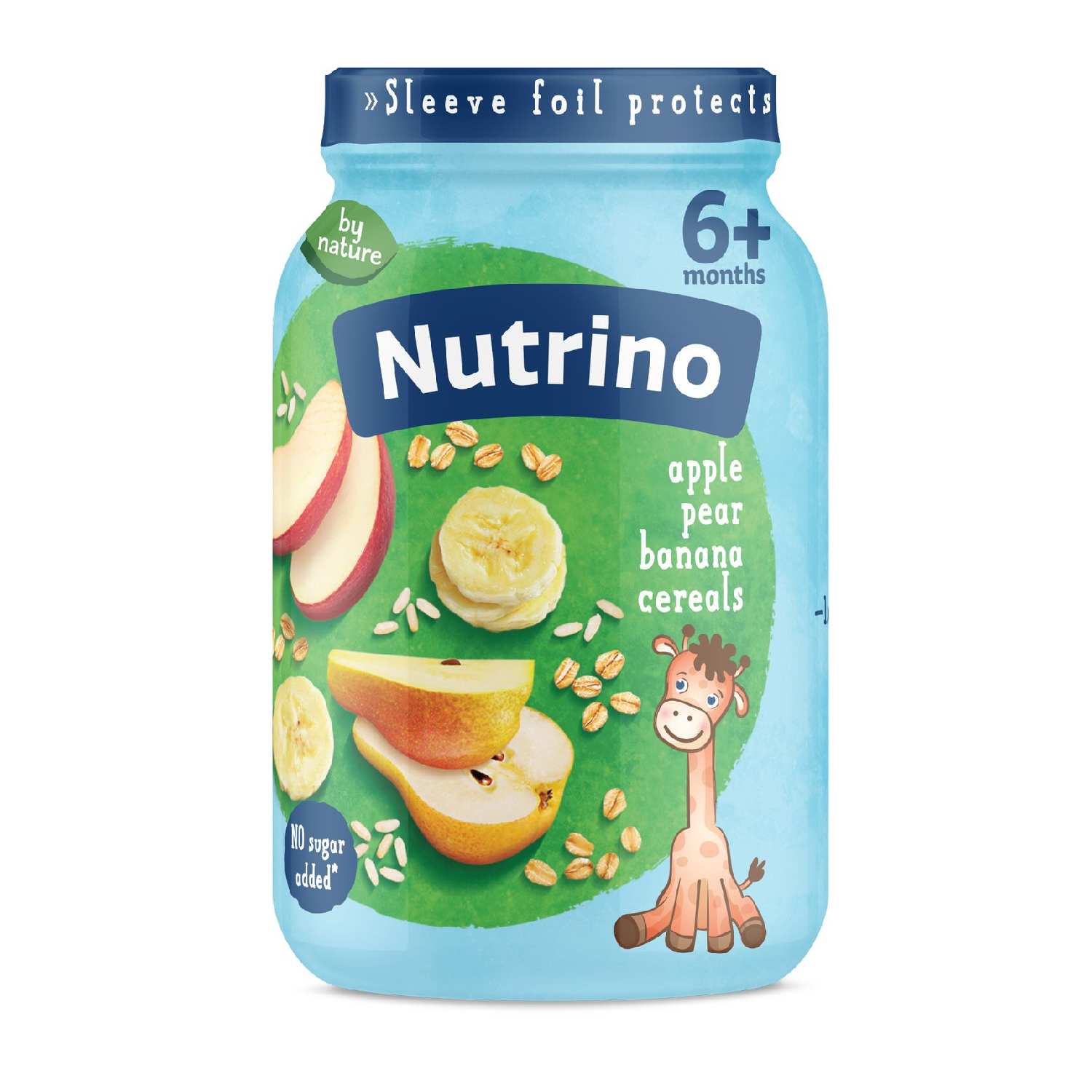 Nutrino kašica jabuka, kruška, banana sa žitaricama 190g 