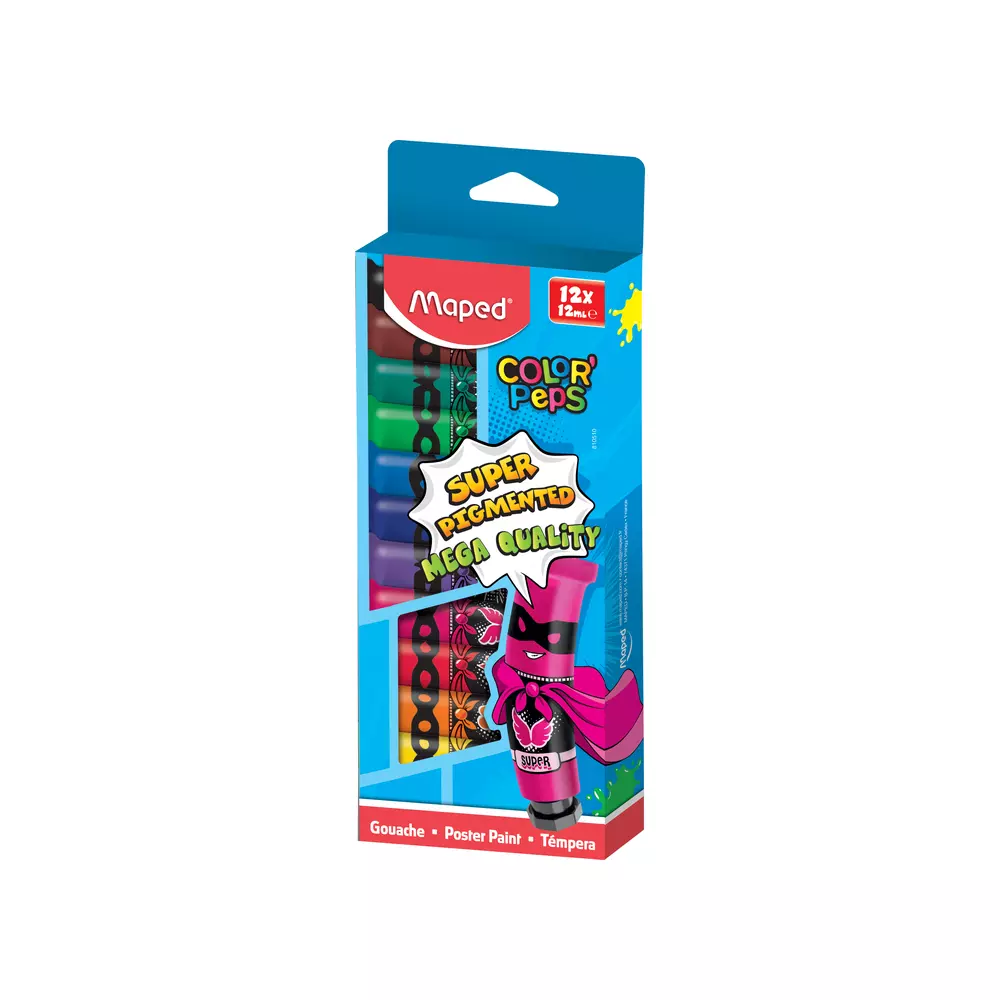 MAPED tempere COLOR PEPS 12ml 1/12 M810510 