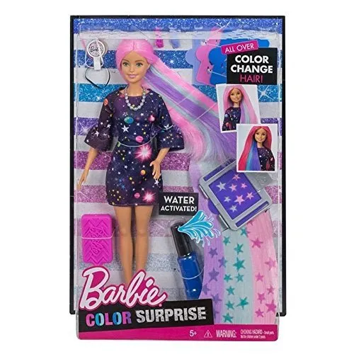 Barbie sa bojama za kosu 