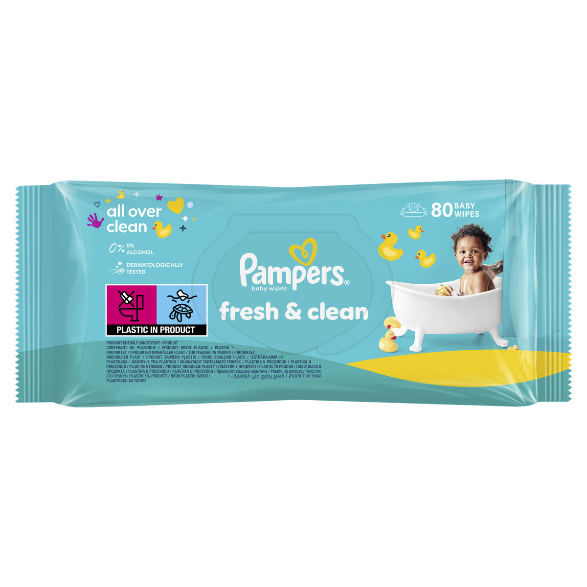 Pampers baby vlažne maramice fresh 80kom 