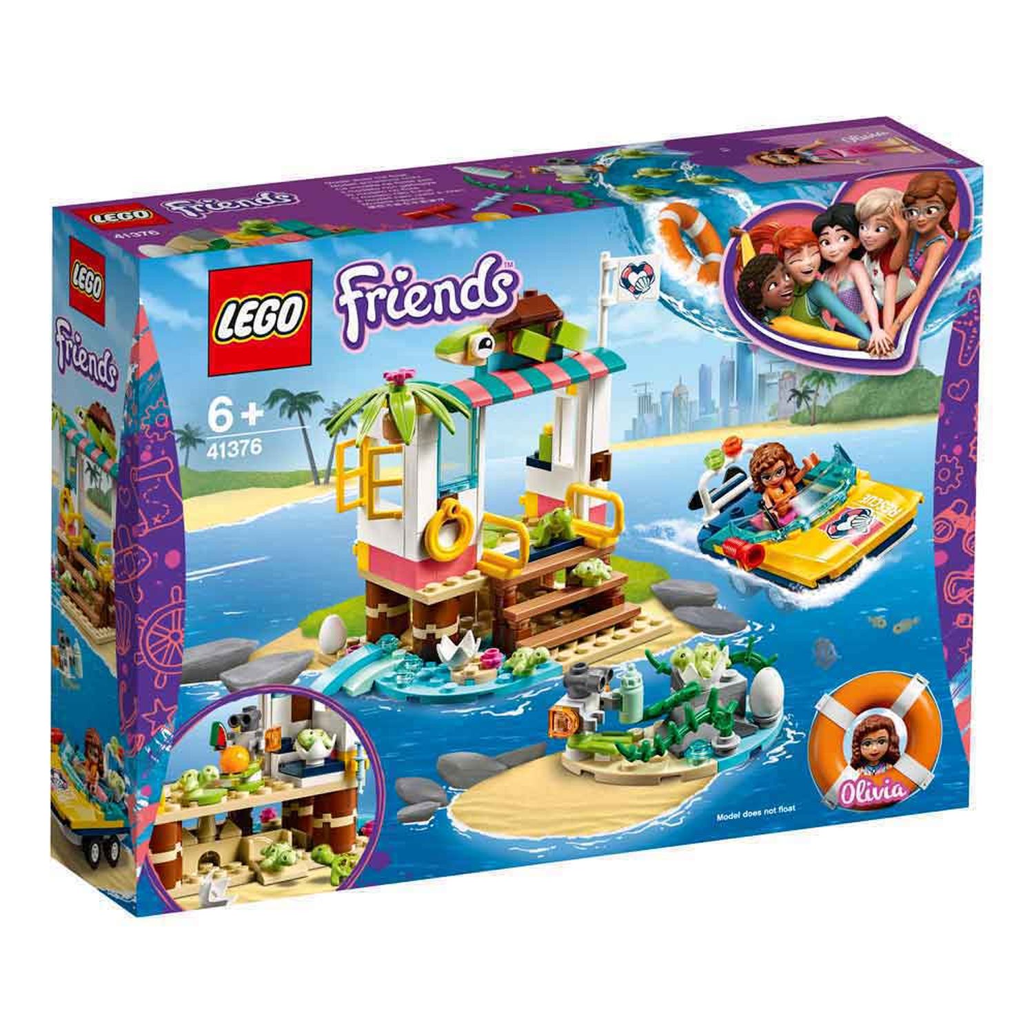 lego friends turtles rescue mission