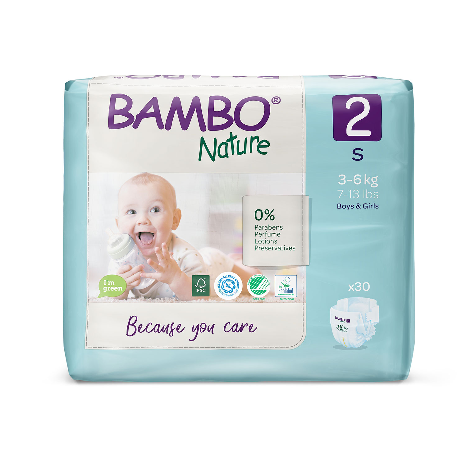 Bambo pelene Nature 2 mini 36kg 30kom A038528 AKSA BIH