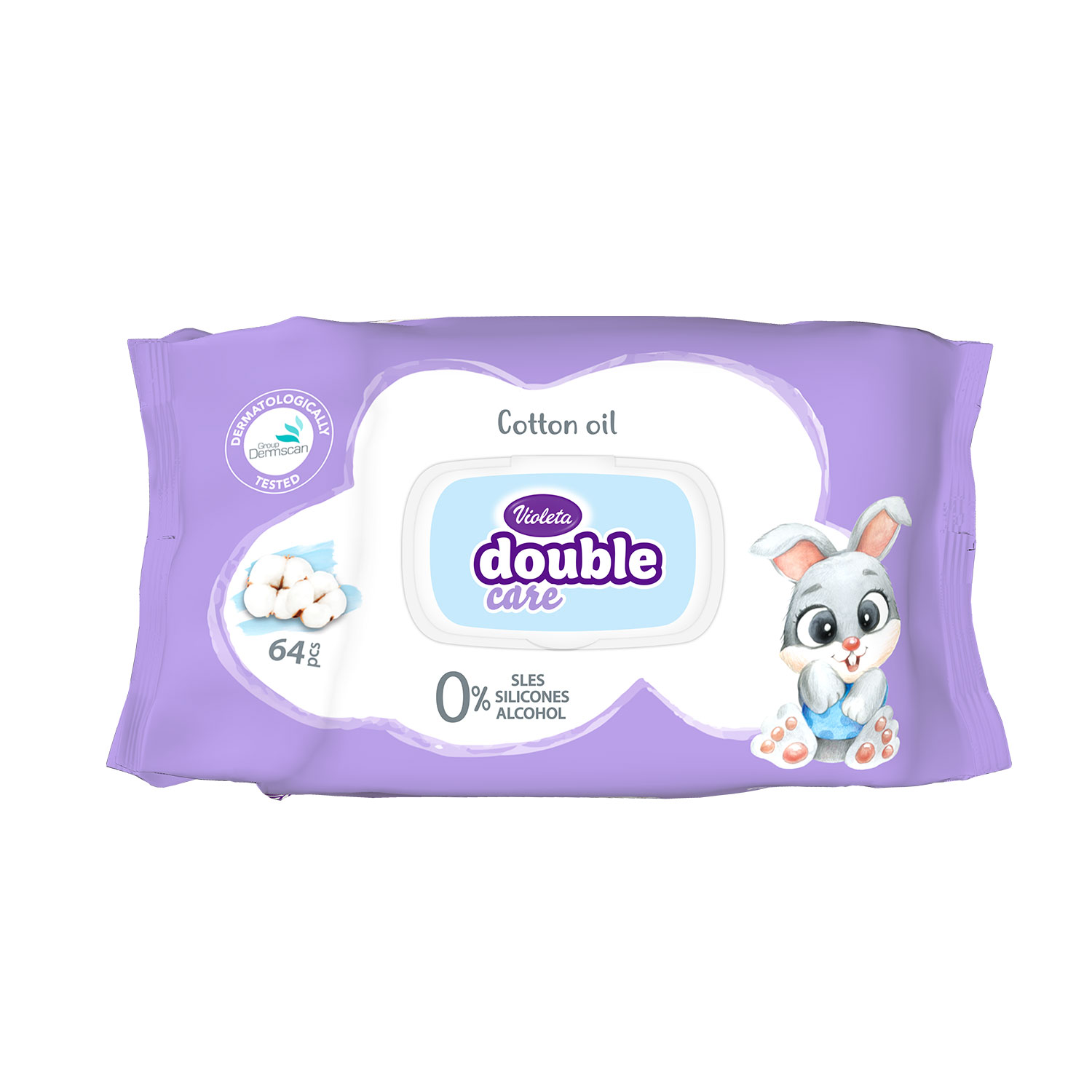Violeta baby vlažne maramice sensitive 64kom 