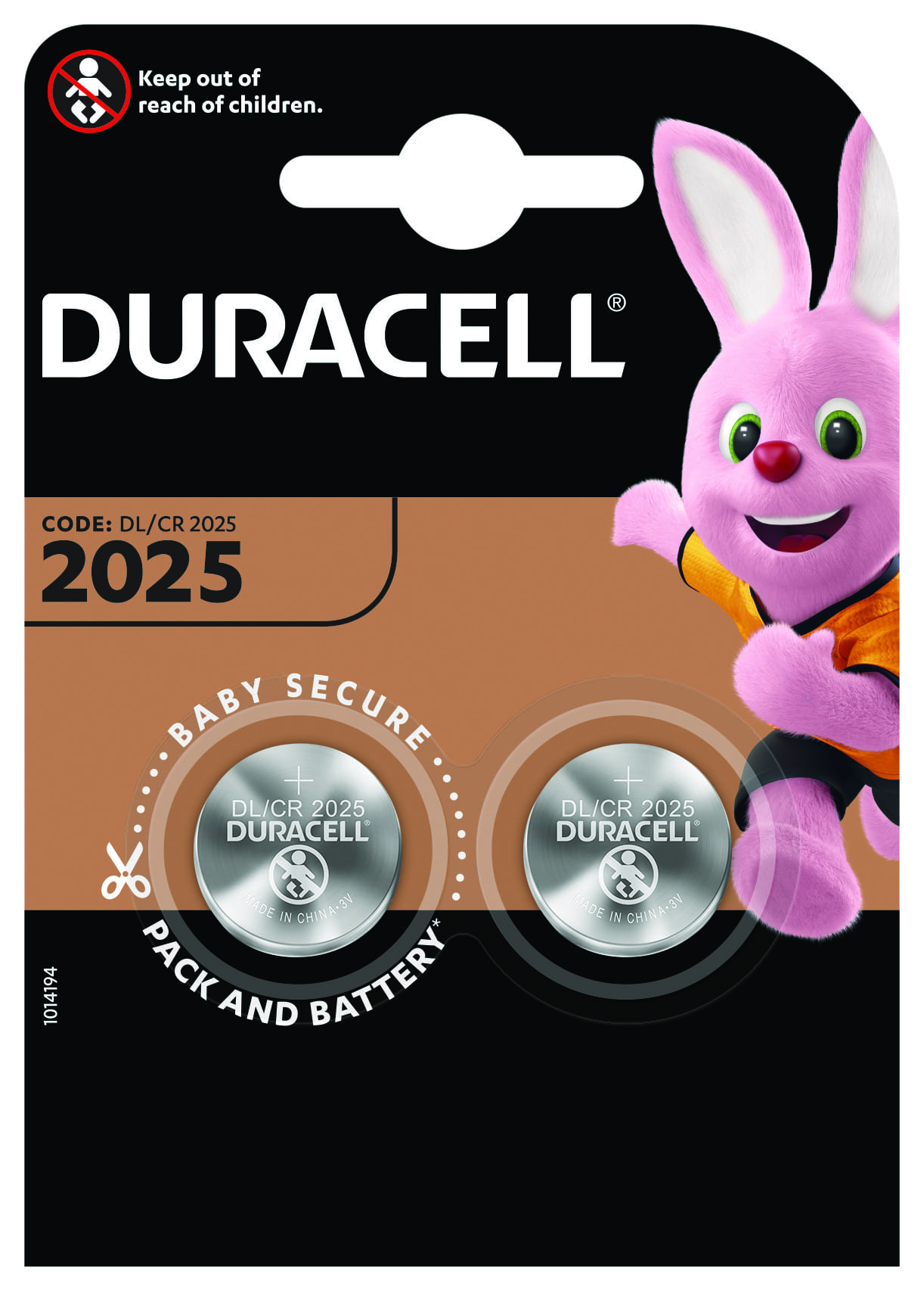Duracell baterije MES 2025 BCD-2kom 