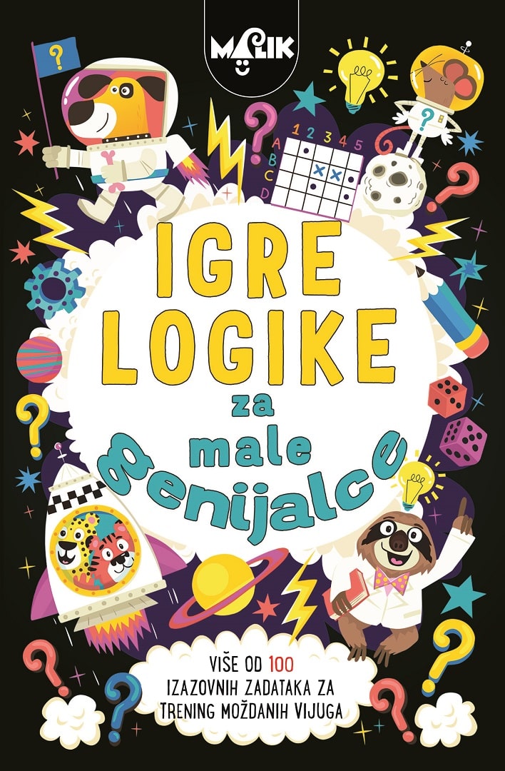 Malik knjiga Mozgalice za male genijalce-ig.logike 
