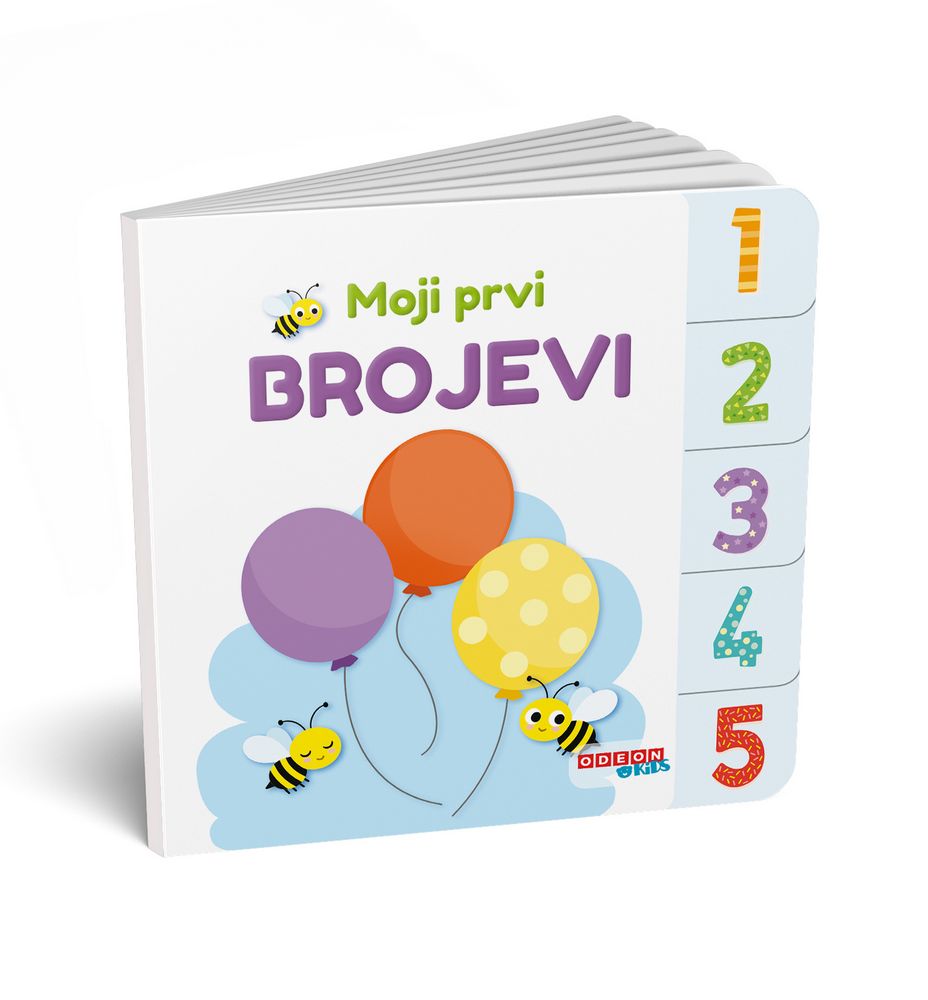 Bebina prva knjiga Moji prvi brojevi 