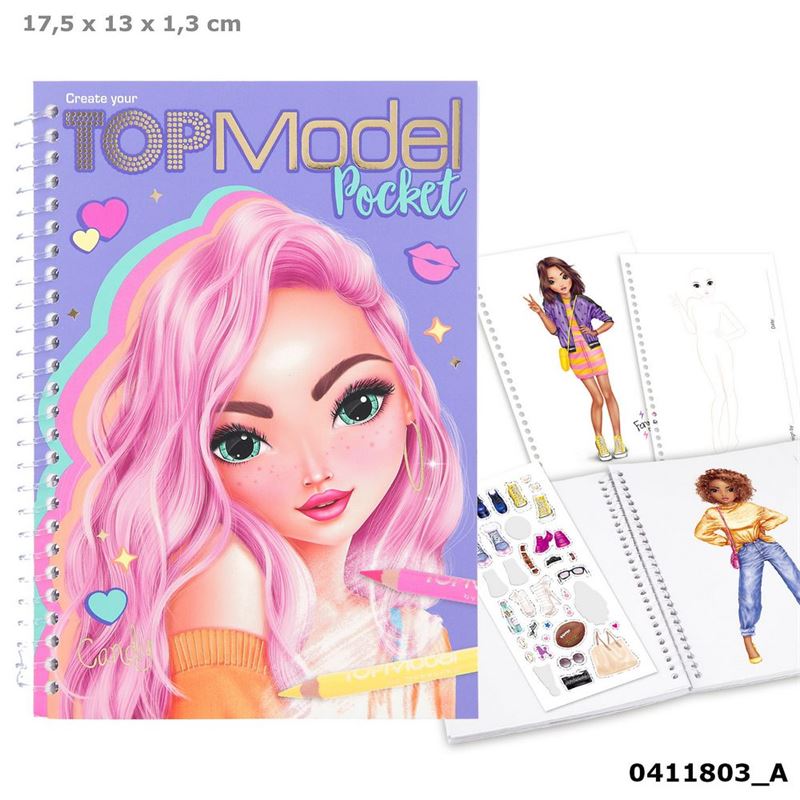 Top model džepna bojanka 3d 