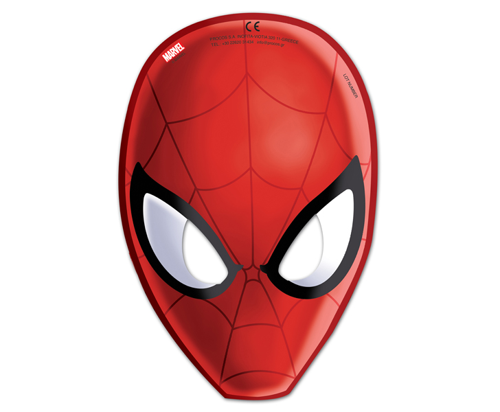 Maska ultimate spiderman 6 kom 