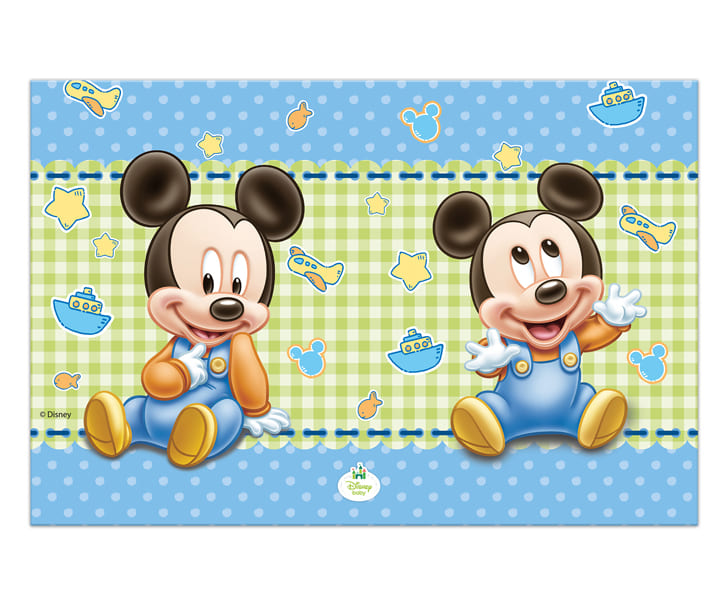 Stoljnjak pvc Mickey baby 120x180 cm 