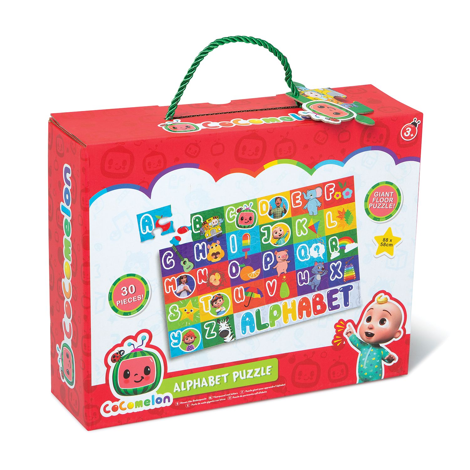 Cocomelon velike puzzle abeceda 
