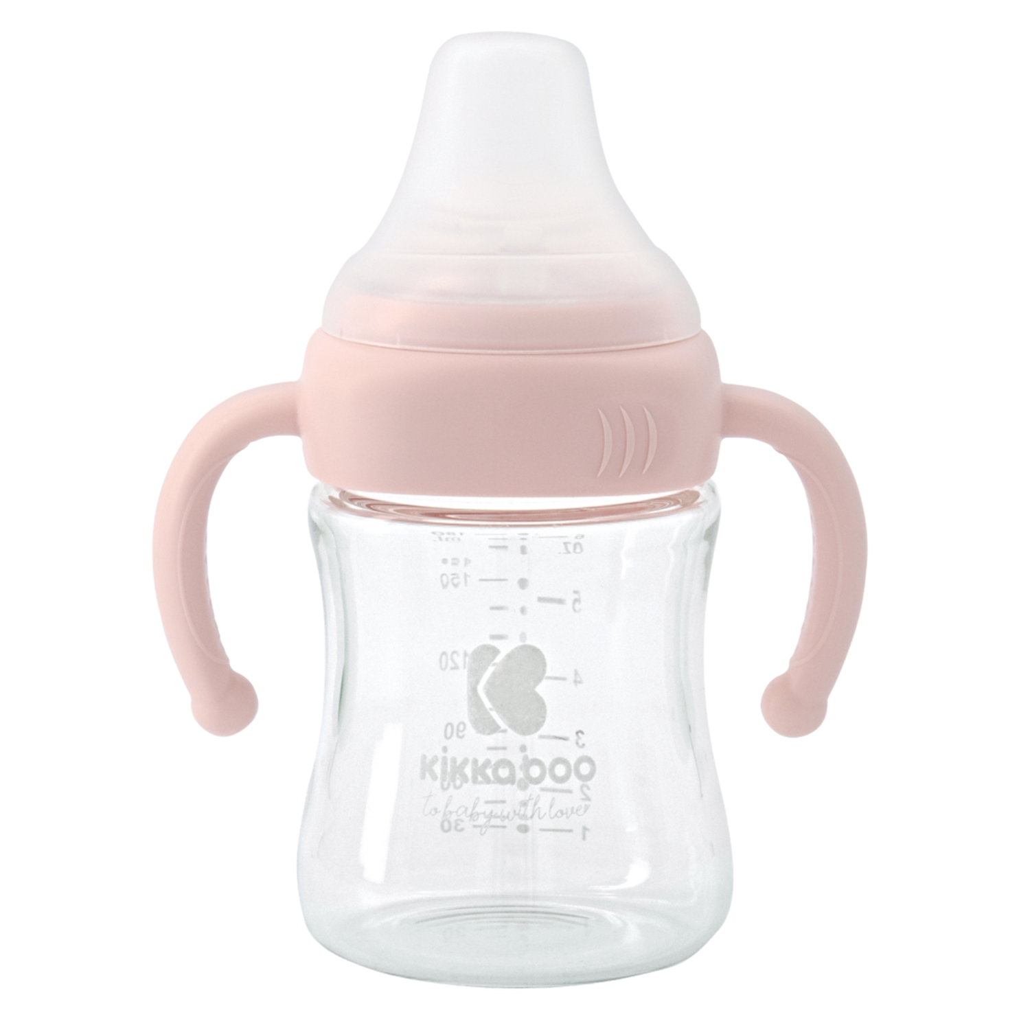 Kikka Boo Kikka Boo Staklena Bočica 180Ml Pink 