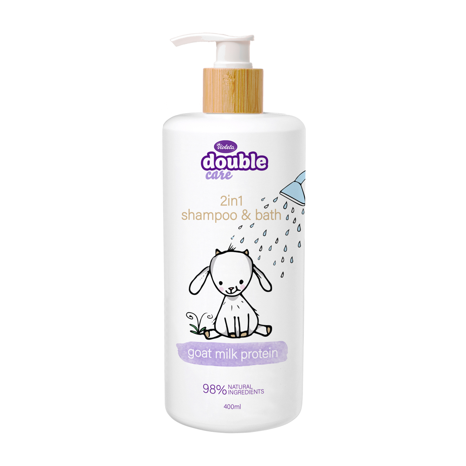 Violeta DC Baby Šampon I Kupka(2U1) 400Ml 
