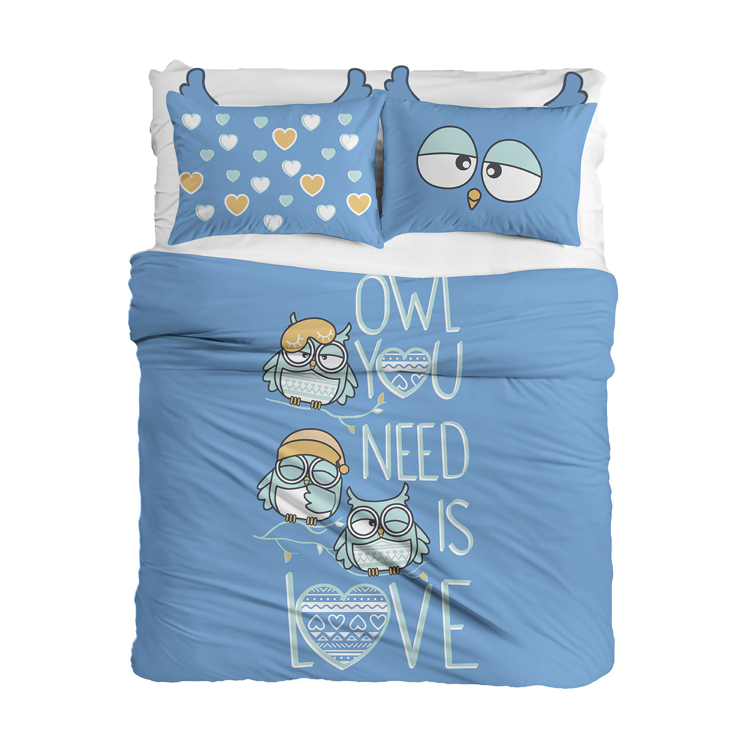 Dormeo posteljina set plava 140x200 A060398 AKSA BIH