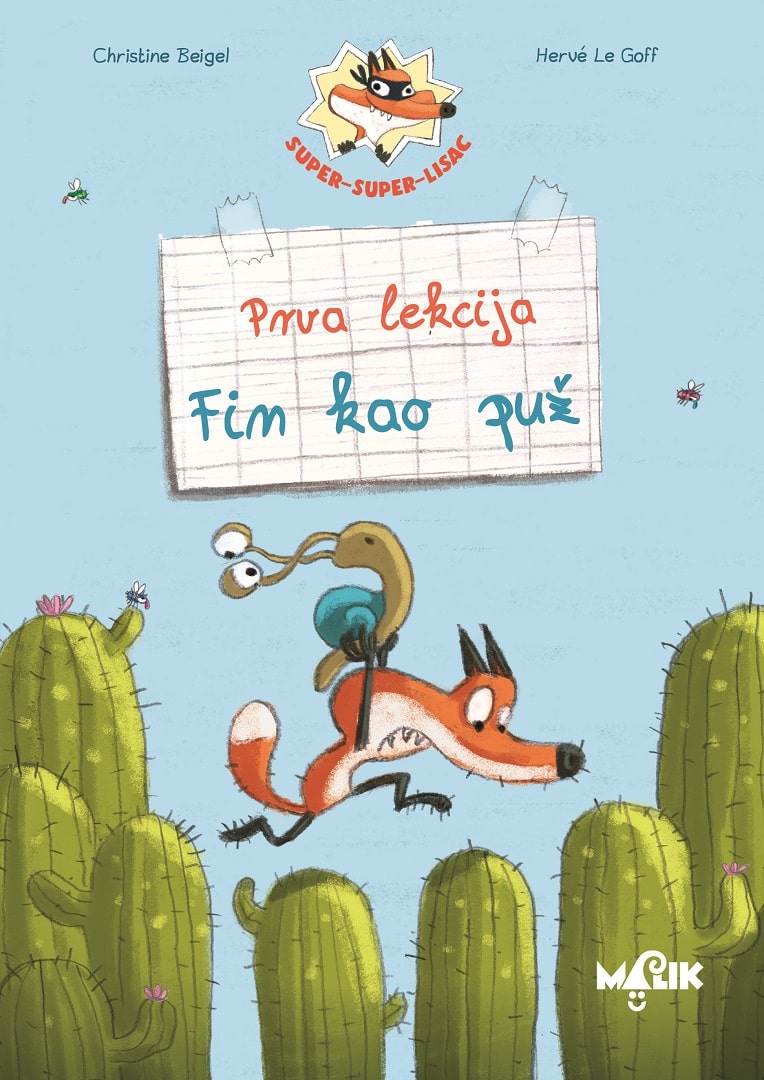 Malik knjiga Super,Super Lisac:Fin Kao Puž 