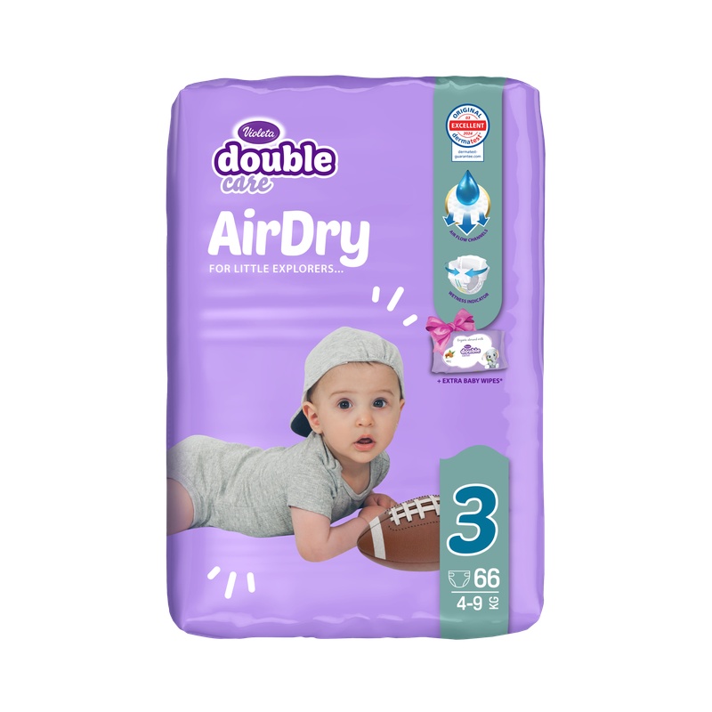 Violeta pelene JP 3 midi 4-9kg 66kom 