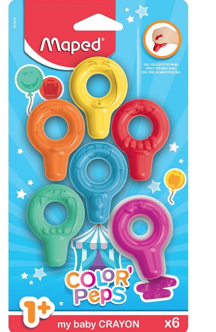 Maped bojice voštane 6/1 baby 