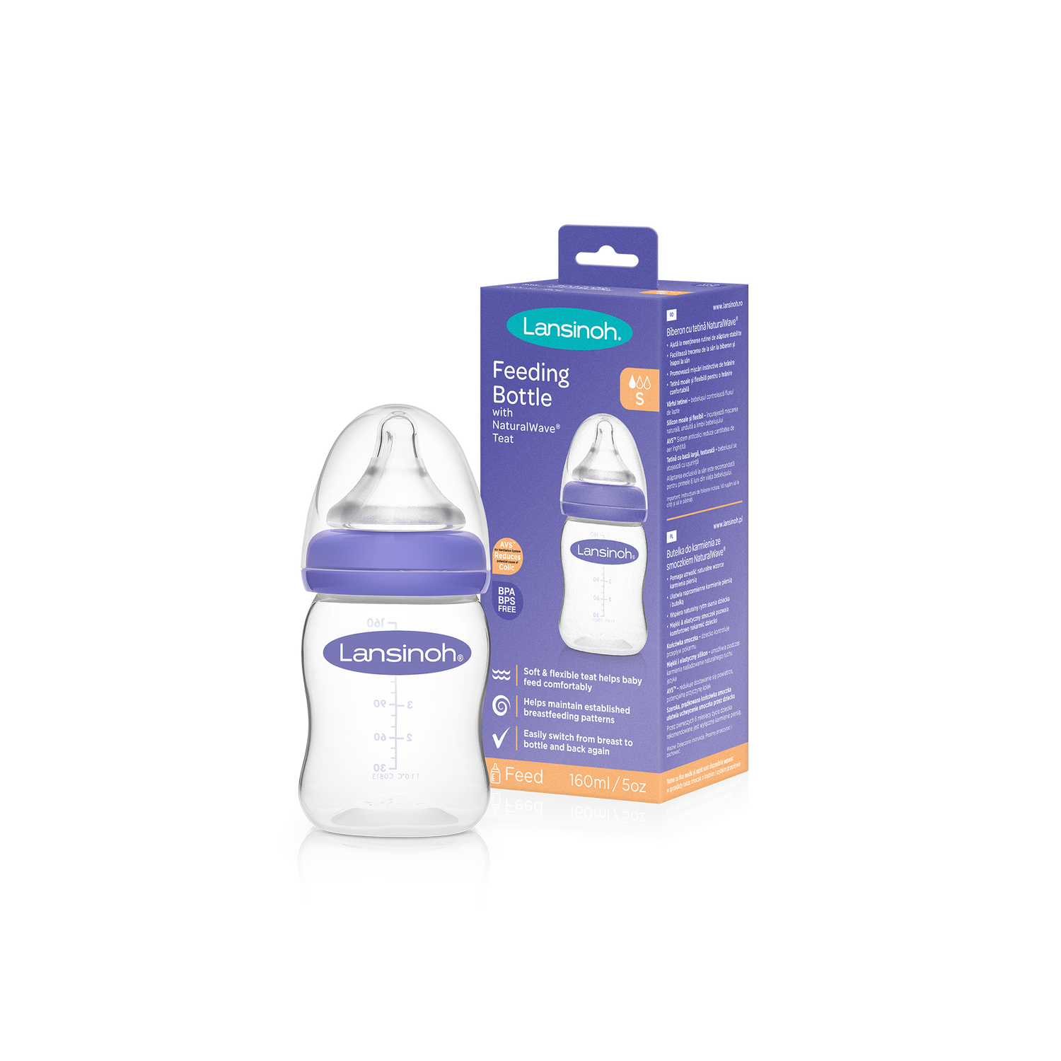Lansinoh boca 160 ml 