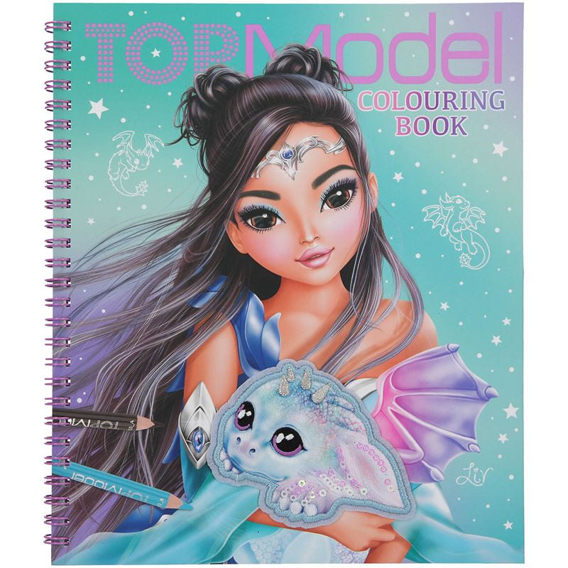 Top model bojanka sa šljokicama dragon love 12/1 