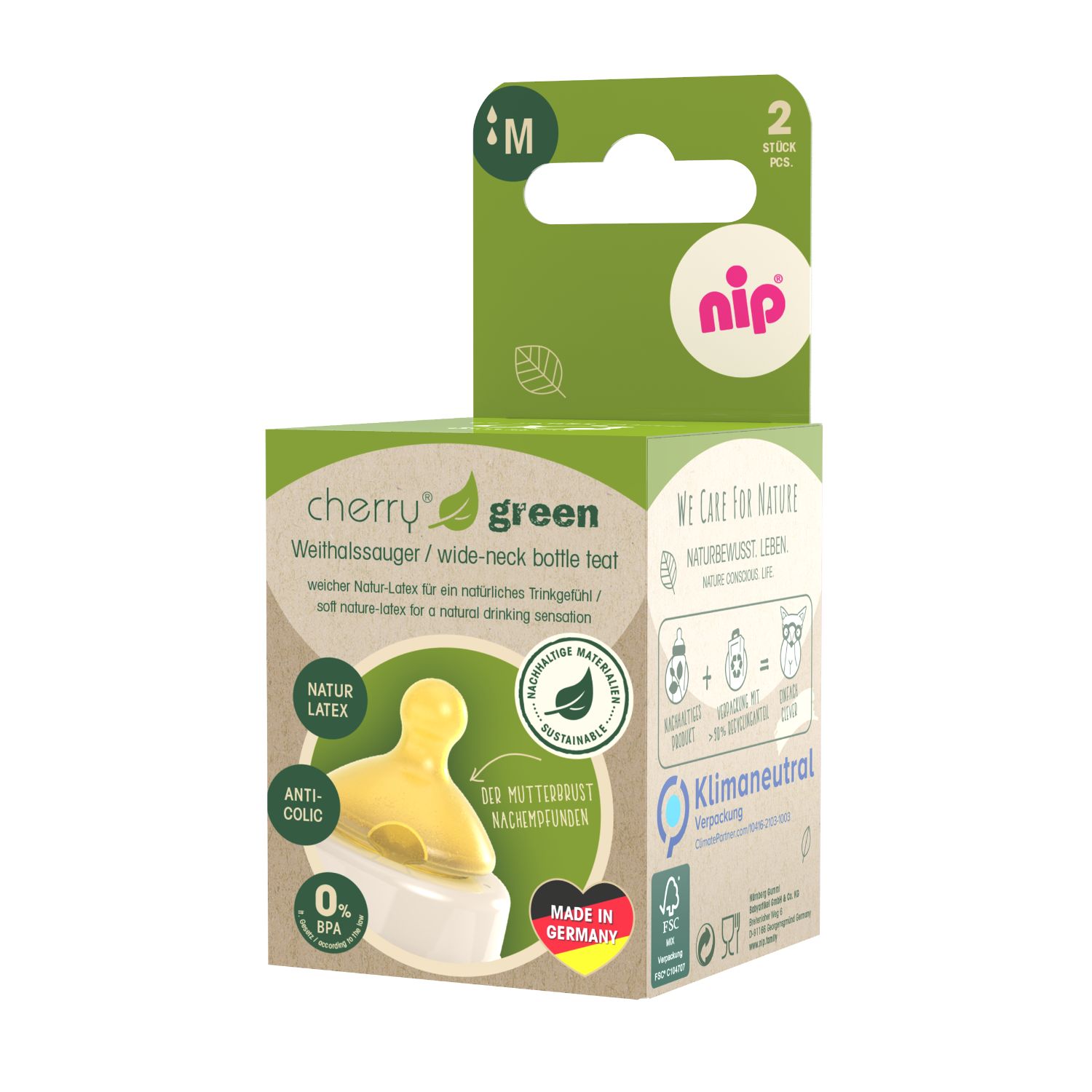 Nip Green cucla kaučuk, M protok A067797 AKSA BIH