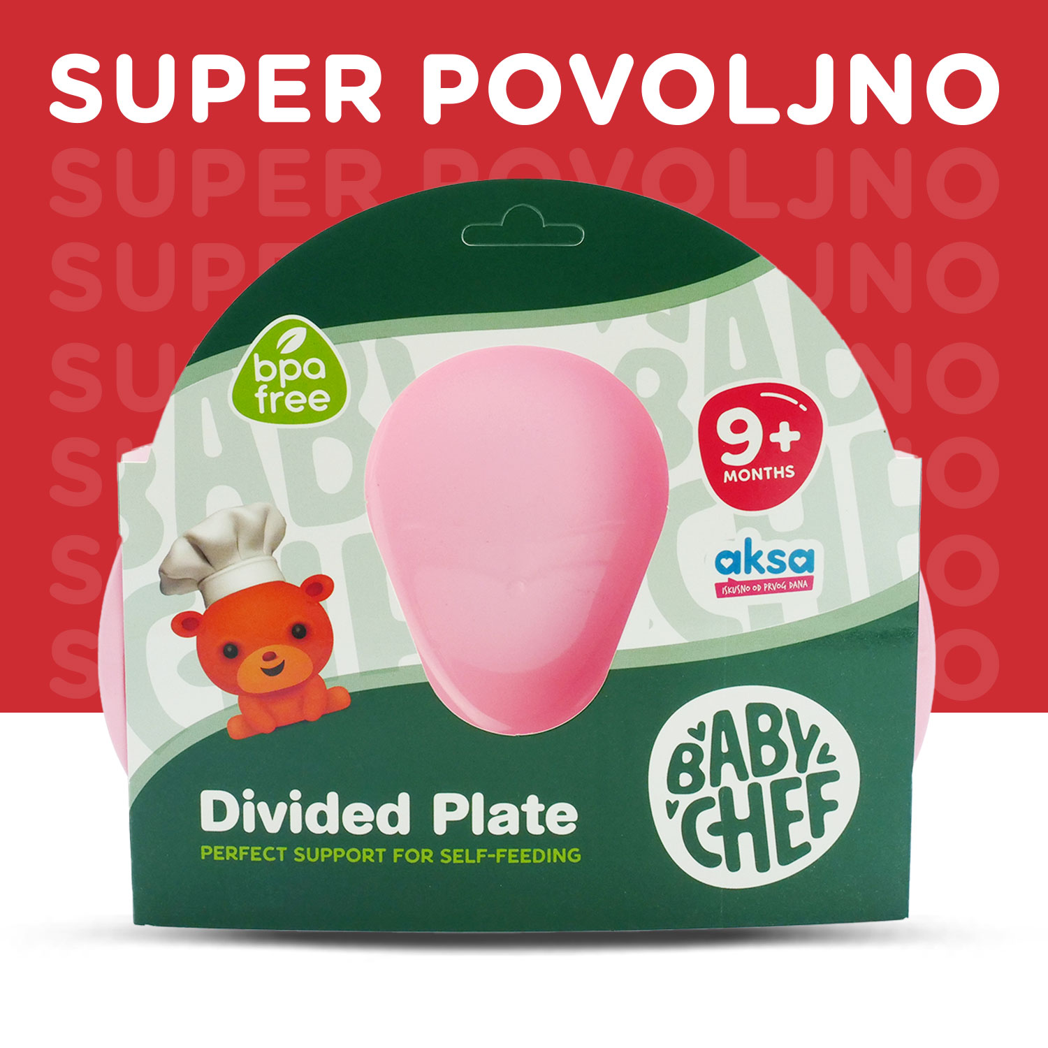 Baby Chef tanjir sa pregradama,roze 