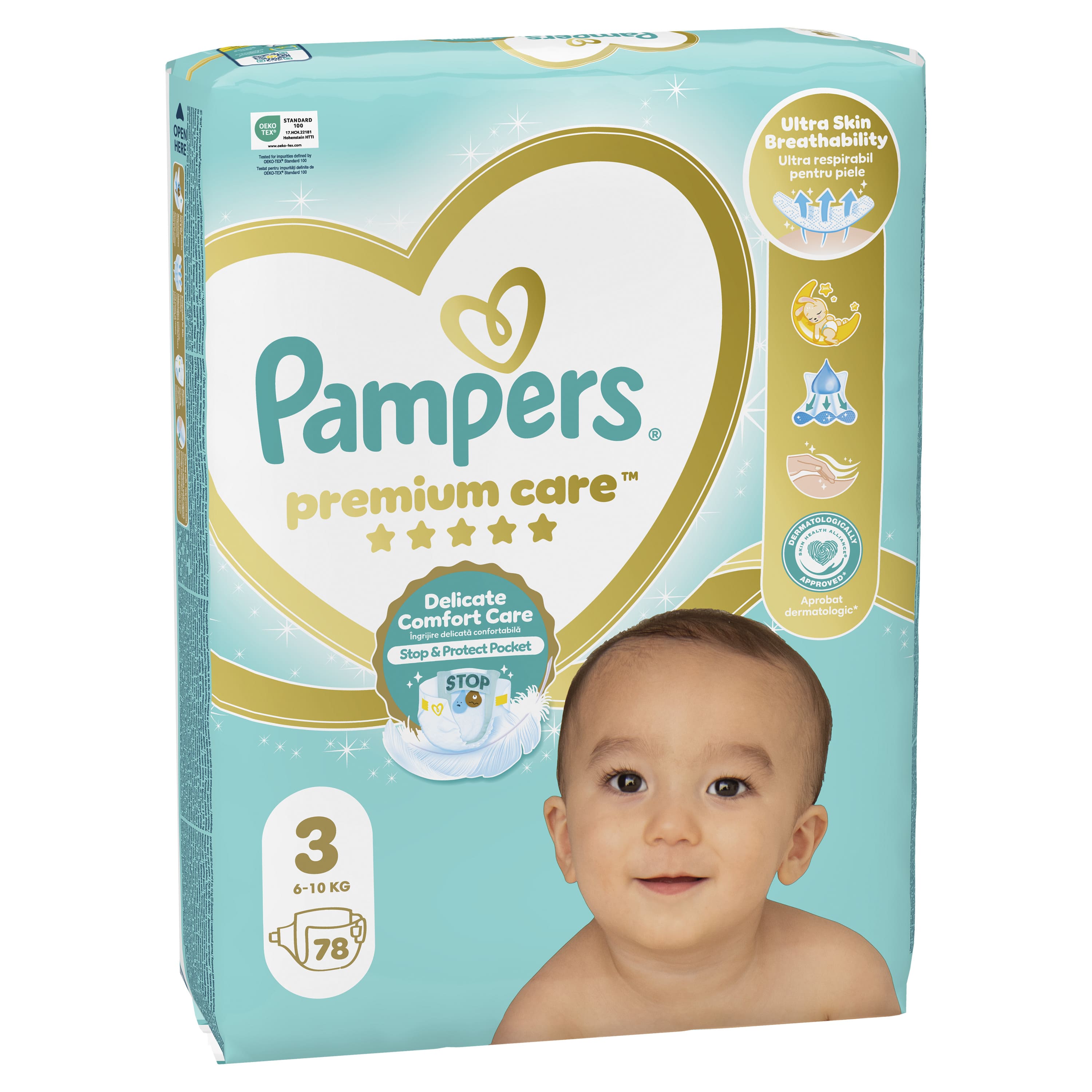 Pampers premium pants pelene JP S3 3-6kg 78kom 