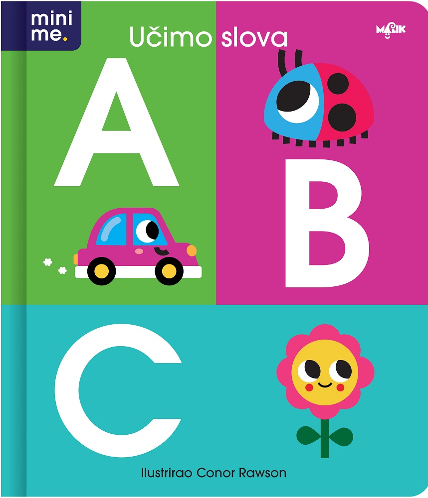Malik knjiga Mini Me Učimo Slova Abc 