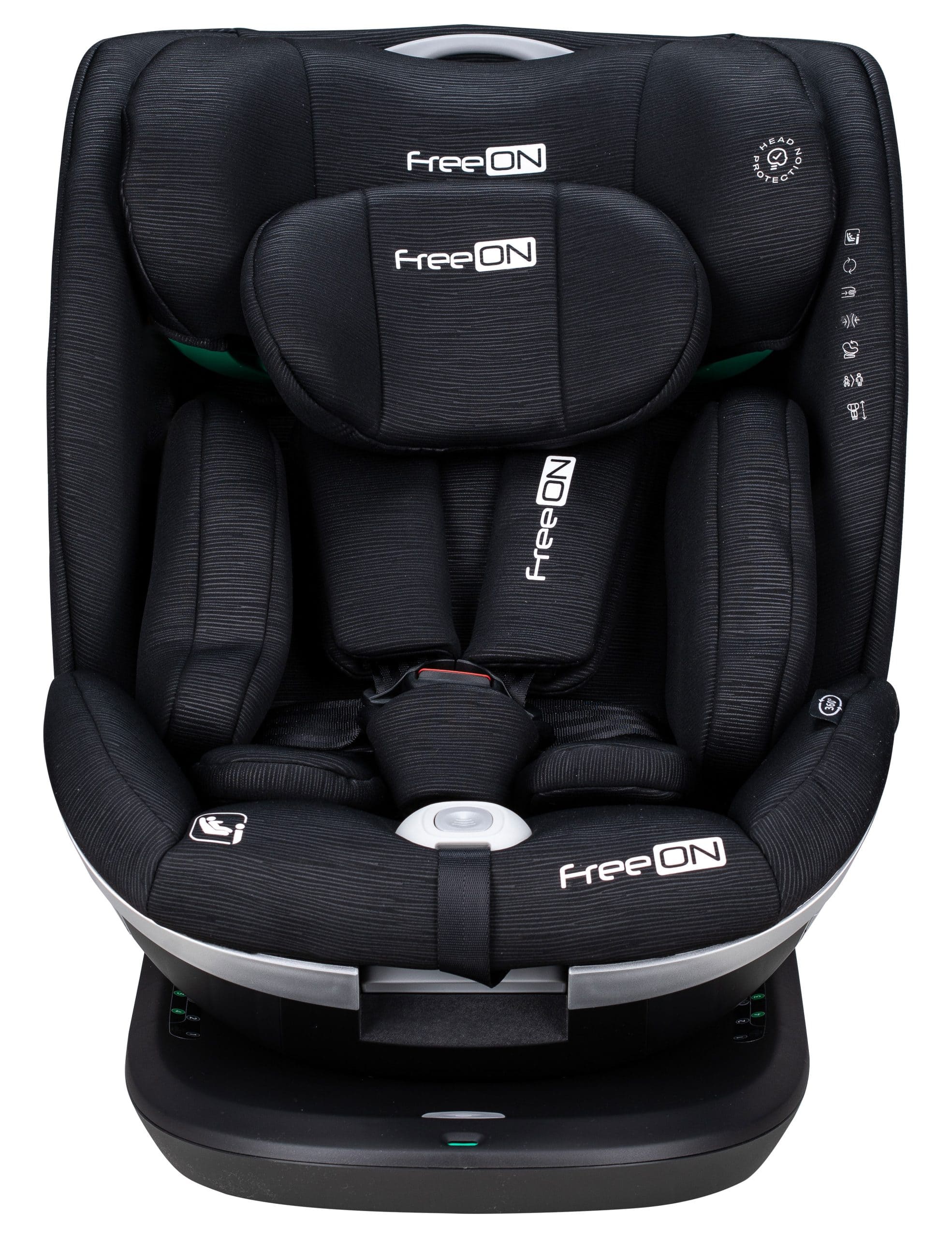FreeON a-s OPAL i-size 40-150 cm 360° crna 