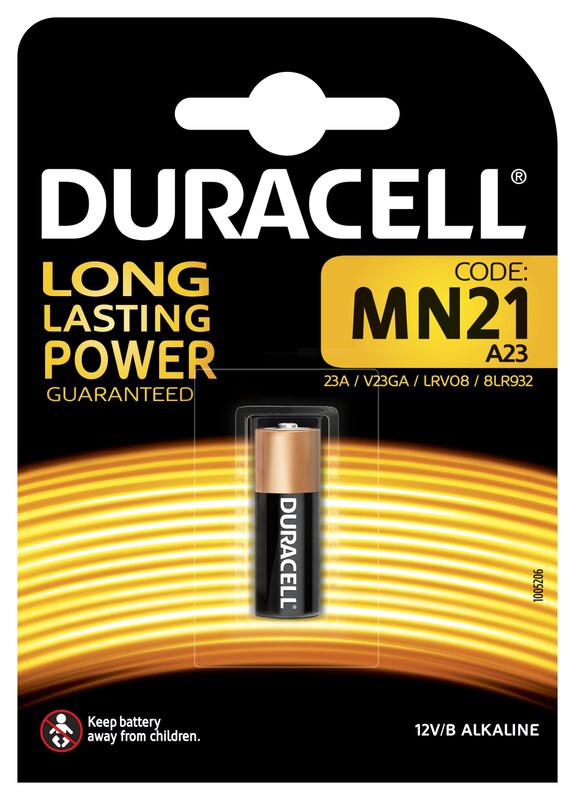Duracell bat. MES 21 BCD 