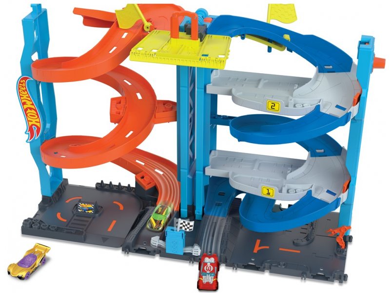 Hot Wheels city set za igru 2 u 1 toranj za trku 