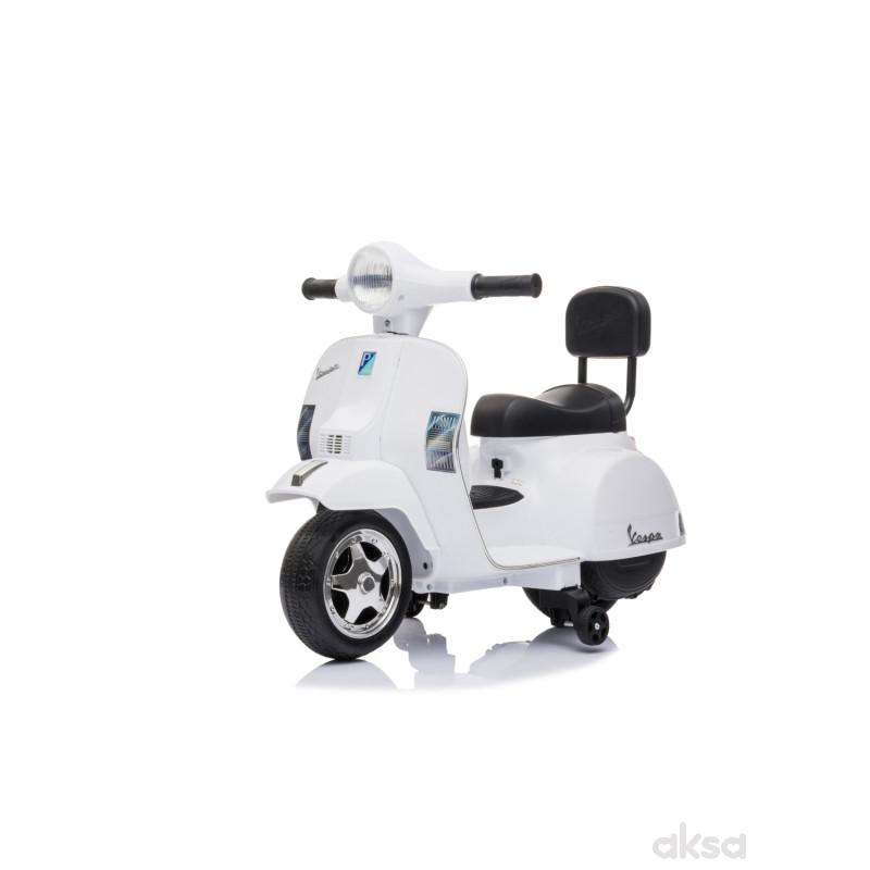 Mini Vespa skuter za decu,bela 