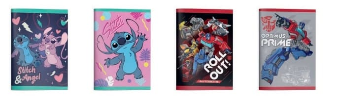 Bilježnica Disney A4 52 lista dikto 80 gr papir  