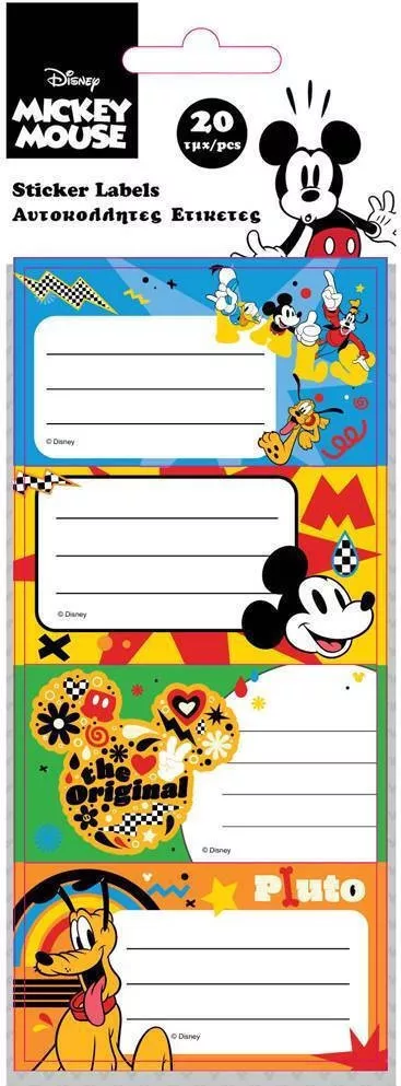 Must naljepnice za bilježnice Mickey 20kom 