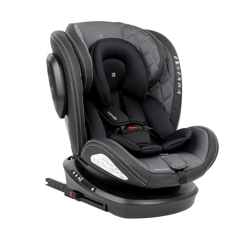 Kikka Boo Autosjedište Stark dark grey 