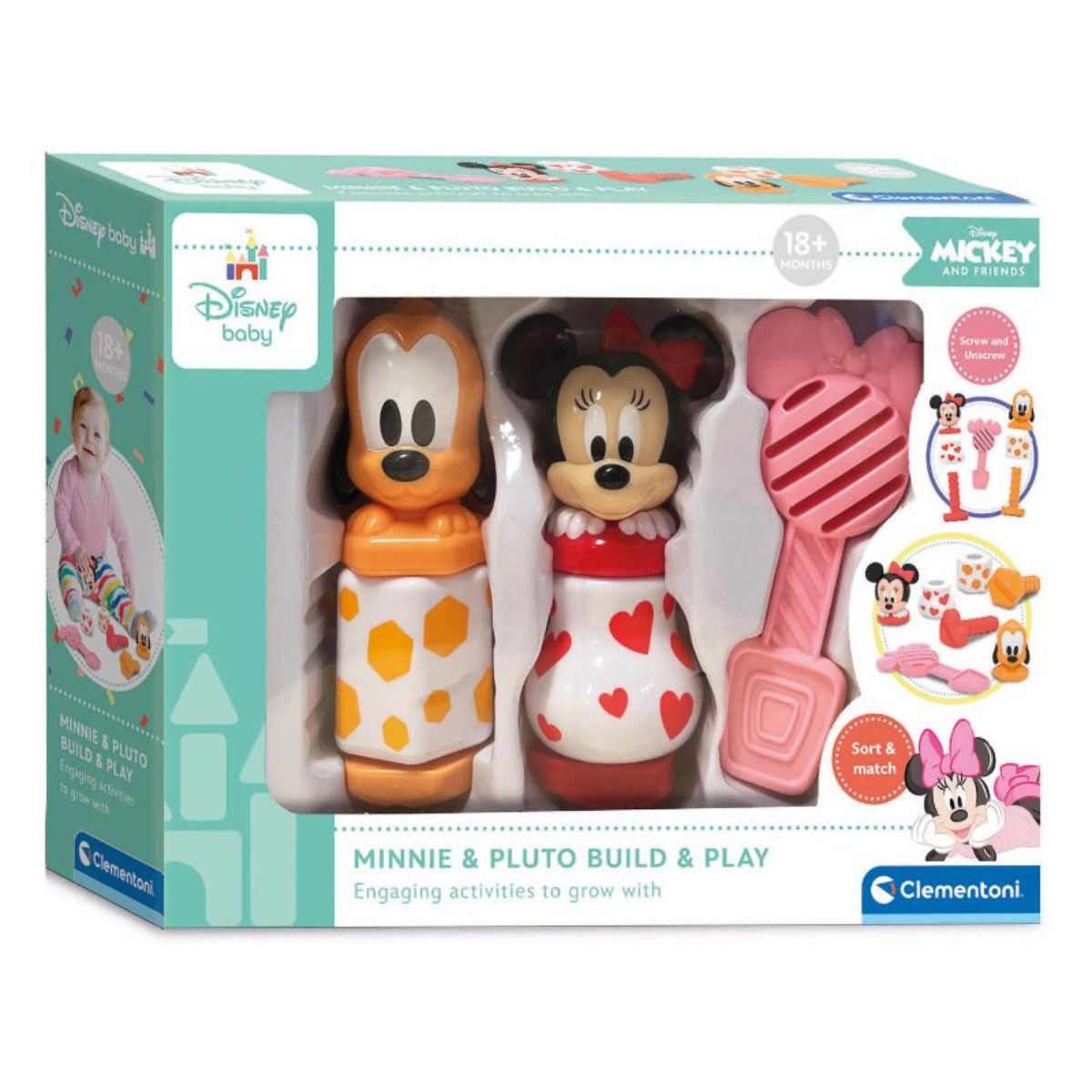 Clementoni Minnie igraj se i gradi 